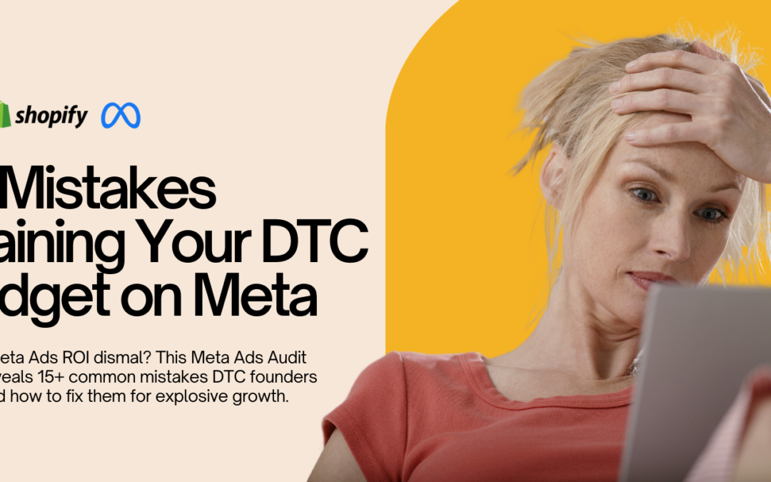 Facebook Ads Audit: How to Fix Facebook Ad Performance and Boost eCom Conversions