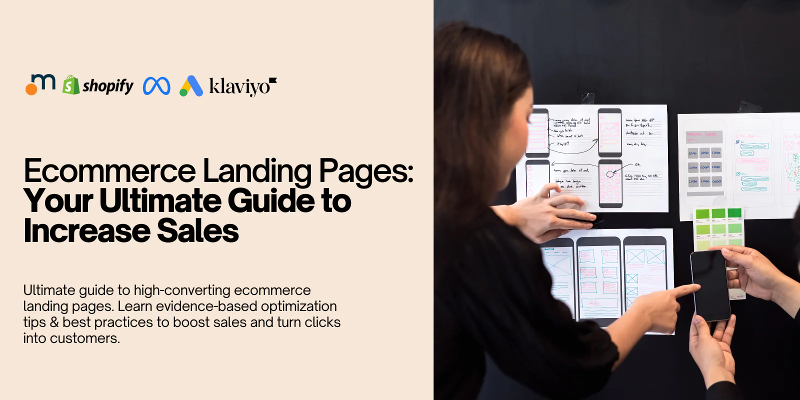 Ecommerce Landing Pages Your Ultimate Guide to Increase Sales Ultimate guide to high-converting ecommerce landing pages. Learn evidence-based optimization tips & best practices to boost sales and turn clicks into customers.