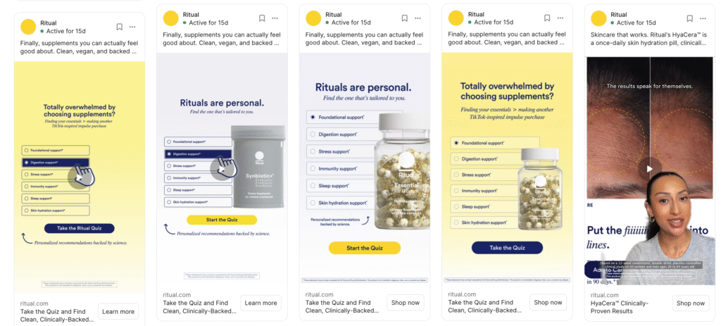 Meta Ads Targeting in 2025: How to Reach the Right People 3 Screenshot of Targeting through your Meta Ads Creatives.
