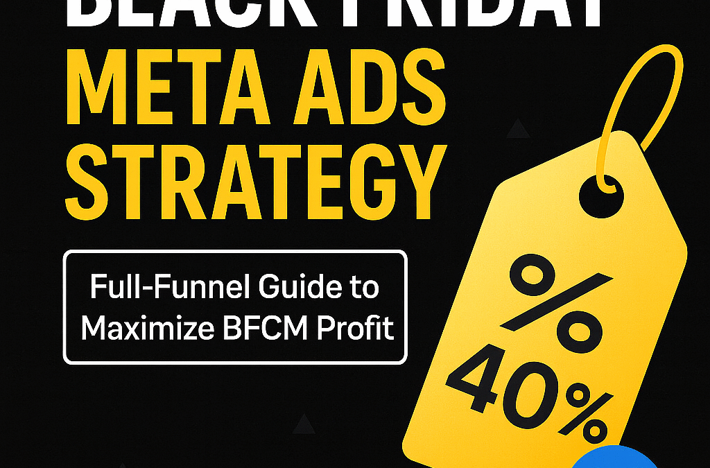 Black Friday Meta Ads Strategy 2025: Maximize BFCM Profit